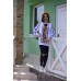 Embroidered blouse "Warm October"
